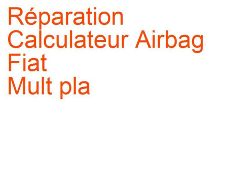 Calculateur Airbag Fiat Mult pla 1 (1998-2004) [186]