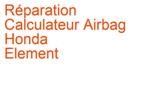 Calculateur Airbag Honda Element (2002-2011)