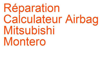 Calculateur Airbag Mitsubishi Montero 1 (1981-1991)