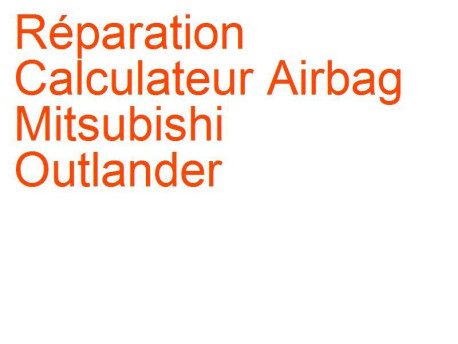Calculateur Airbag Mitsubishi Outlander 1 (2003-2007)