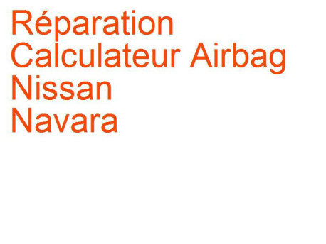 Calculateur Airbag Nissan Navara 3 (2005-2016) [D40]