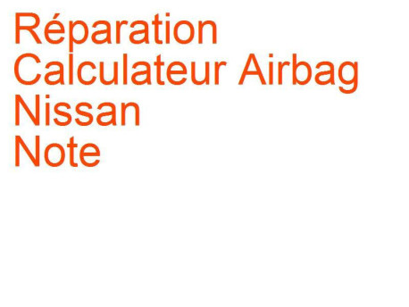 Calculateur Airbag Nissan Note 1 (2005-2009) phase 1