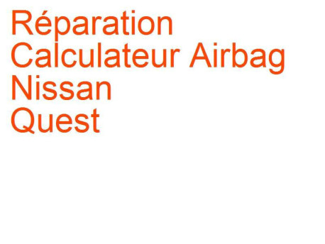 Calculateur Airbag Nissan Quest 1 (1992-1998)