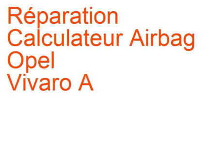 Calculateur Airbag Opel Vivaro A (2001-2006) phase 1