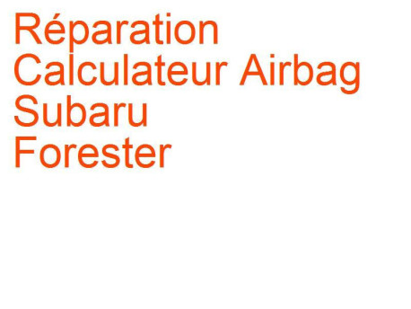 Calculateur Airbag Subaru Forester 1 (1997-2000) phase 1