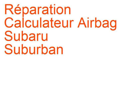 Calculateur Airbag Subaru Suburban