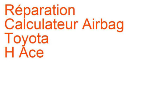 Calculateur Airbag Toyota H Ace 1 (1967-1977)