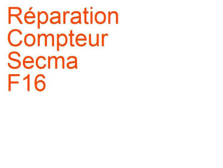 Compteur Secma F16 (2008-2008)