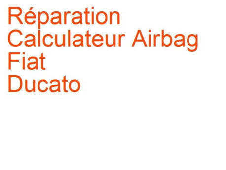 Calculateur Airbag Fiat Ducato 1 (1981-1994) [230]