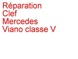 Clé Mercedes Viano classe V (2004-) [W639]