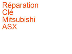 Clé Mitsubishi ASX (2010-2012) phase 1