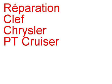 Clé Chrysler PT Cruiser (2000-2010)
