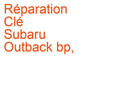 Clé Subaru Outback bp, (2003-2009) [BP]
