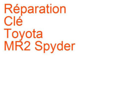 Clé Toyota MR2 Spyder (1999-2007)