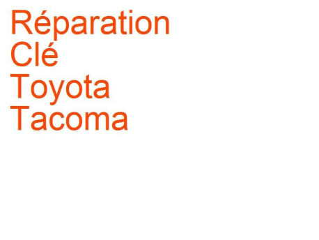 Clé Toyota Tacoma 1 (1995-2004)