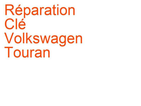 Clé Volkswagen Touran 1 (2007-2010) phase 2