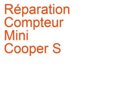 Compteur Mini Cooper S (2006-2012) [R56]