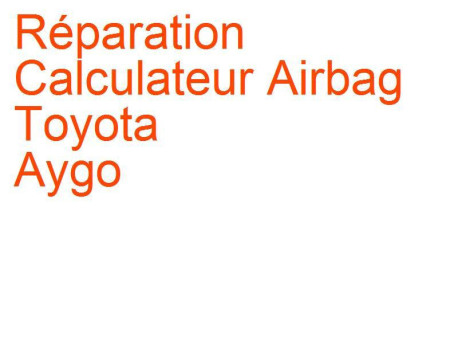 Calculateur Airbag Toyota Aygo 1 (2005-2008) phase 1