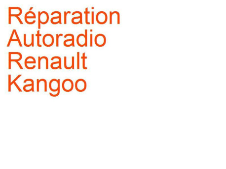 Autoradio Renault Kangoo 1 (2003-2006) phase 2 Devis