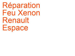 Feu Xenon Renault Espace 4 (2002-2006) phase 1