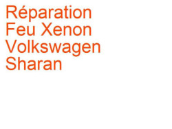 Feu Xenon Volkswagen Sharan 1 (2000-2004) [7M2] phase 2