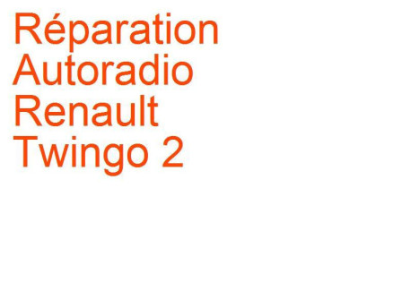 Autoradio Renault Twingo 2 2 (2007-2014)