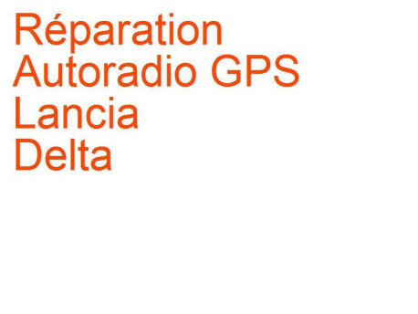 Autoradio GPS Lancia Delta 2 (1993-2000)