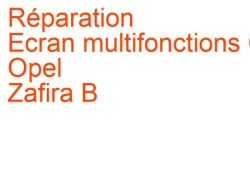 Ecran multifonctions GID Opel Zafira B (2005-2008) phase 1