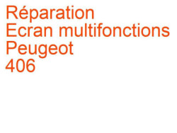 Ecran multifonctions Peugeot 406 (1999-2004) [84 8R] phase 2