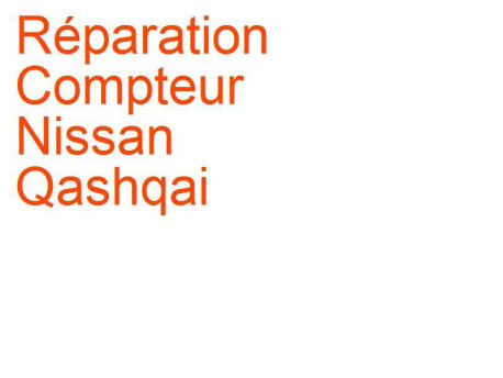 Compteur Nissan Qashqa 1 (2007-2014) phase 1