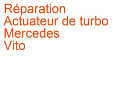 Actuateur de turbo Mercedes Vito 2 (2003-2014) [W639]