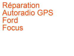 Autoradio GPS Ford Focus 1 (2001-2005) phase 2