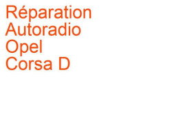 Autoradio Opel Corsa D (2006-2014)