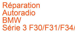 Autoradio BMW Série 3 F30/F31/F34/F80 (2012-2018)
