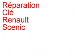Clé Renault Scenic 2 (2003-2009)