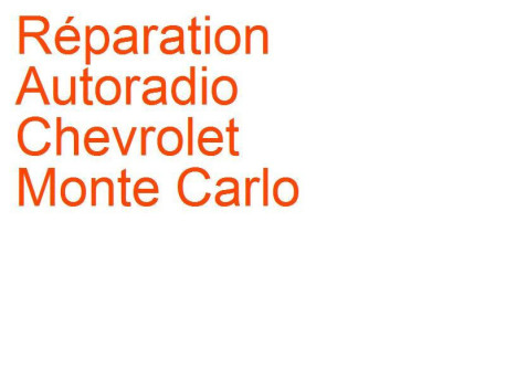 Autoradio Chevrolet Monte Carlo (2000-2007)