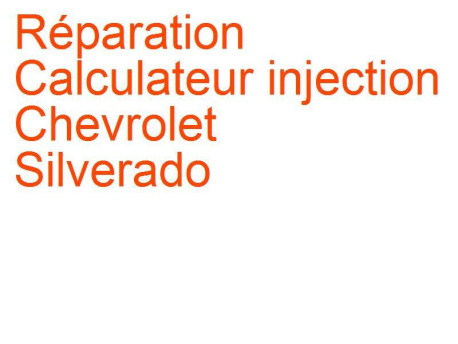 Calculateur injection Chevrolet Silverado 3 (2014-2019)