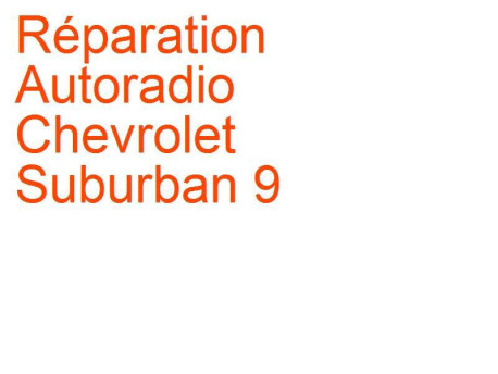 Autoradio Chevrolet Suburban 9 (2000-2006) [Suburban]