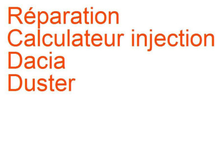 Calculateur injection Dacia Duster 1 (2013-2017) phase 2