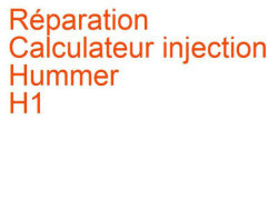 Calculateur injection Hummer H1 (1992-2006)