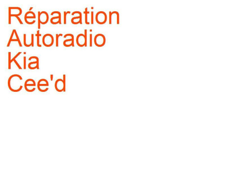 Autoradio Kia Cee'd 1 (2007-2012)