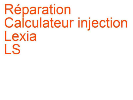 Calculateur injection Lexia LS 4 (2006-2017)