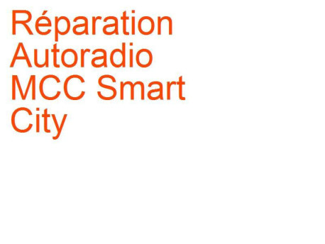 Autoradio MCC Smart City (1997-2008)