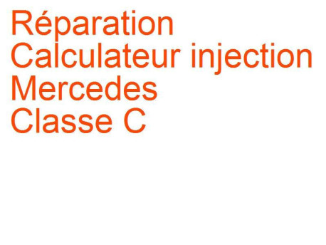 Calculateur injection Mercedes Classe C (2007-2014) [S204]