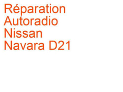 Autoradio Nissan Navara D21 (1986-1997)