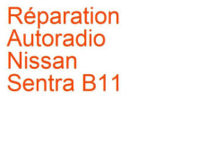 Autoradio Nissan Sentra B11 (1982-1985)