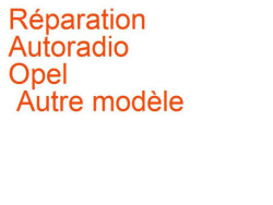 Autoradio Opel Autre modèle