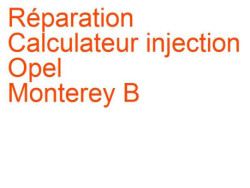 Calculateur injection Opel Monterey B (1998-1999)