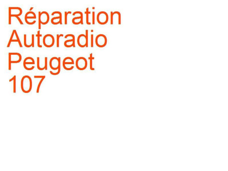Autoradio Peugeot 107 (2005-2008) [P] phase 1