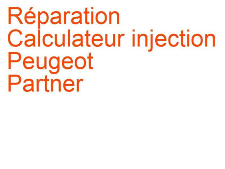 Calculateur injection Peugeot Partner 1 (1996-2002) [M49] phase 1